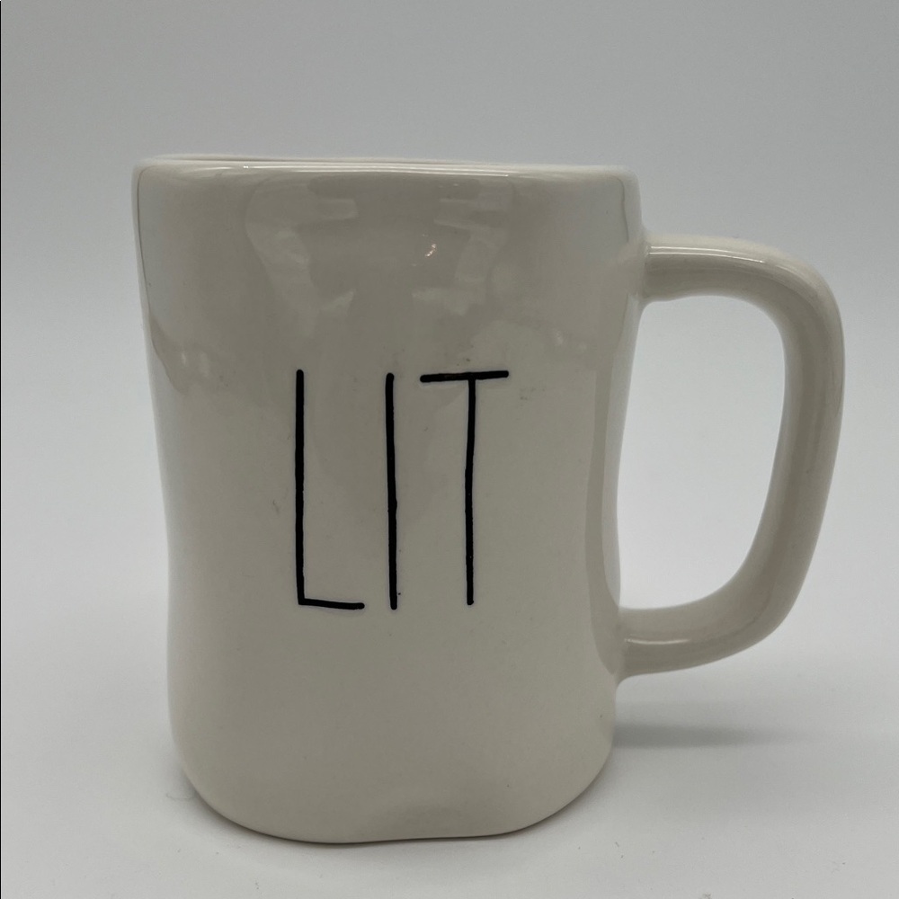 Rae Dunn "LIT" Ceramic Coffee Tea Mug Artisan Collection by Magenta